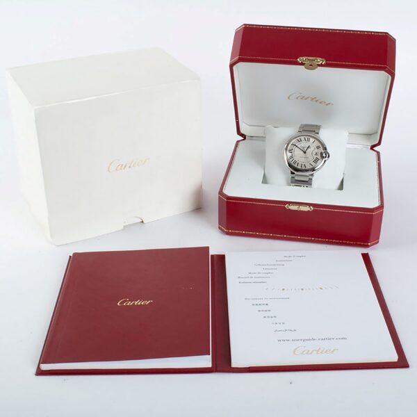Cartier Ballon Bleu Automatic Silver Dial Unisex Watch WSBB0048 Replica. - Image 6