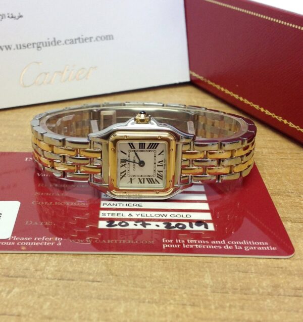 Cartier Panthere W2PN0006 Off-White Dial Ladies Watch Replica. - Image 6