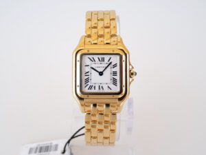 Cartier Panthère de Cartier WGPN0009 Medium Size 27mm x 37mm Silver Dial Ladies Watch ( Replica )