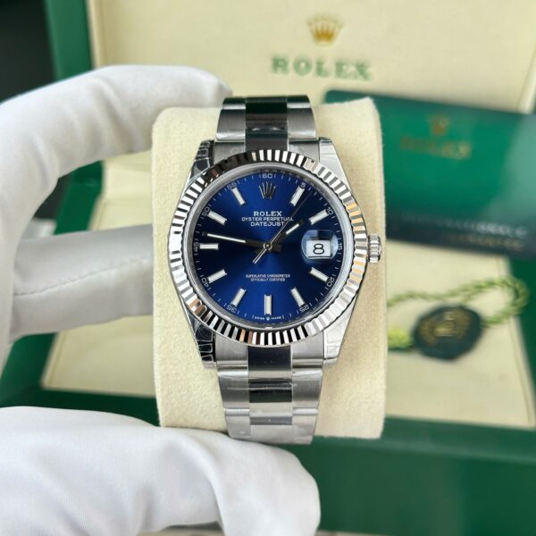 Rolex Datejust 126334 Blue Dial 41mm Stainless Steel Men's Watch, Gift For Him ( Replica )