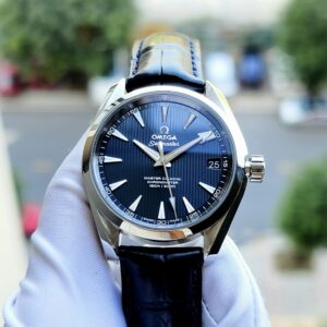 OMEGA Seamaster Aqua Terra - 23113392103001 38.5mm Blue Dial Steel Men's Watch ( Replica )