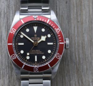 Tudor Heritage Black Bay Red 79230R Black Dial Stainless Steel Men's Watch 41mm ( Replica )