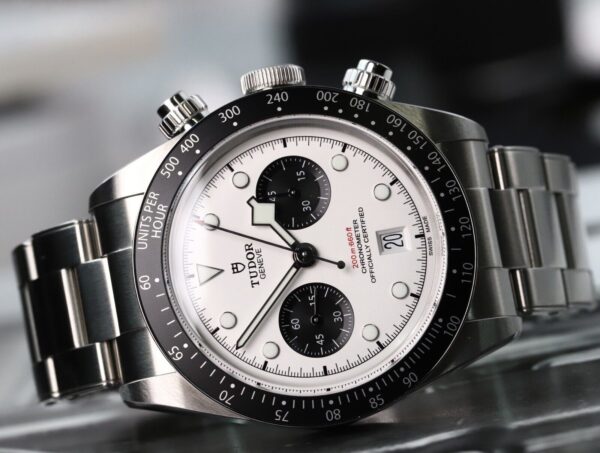 Tudor Black Bay Chrono Panda White Dial 79360N Stainless Steel Men's Watch 41mm ( Replica ) - Image 5