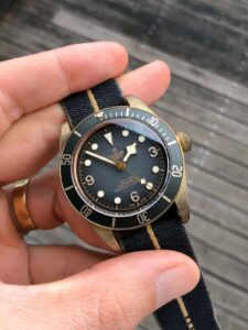 TUDOR Black Bay Bronze M79250BA-0002 43mm Gray Dial Men's Watch ( Replica )