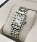 Cartier Tank Must Steel Small WSTA0051 29.5mm x 22mm Men's Watch or Unisex Watch ( Replica )