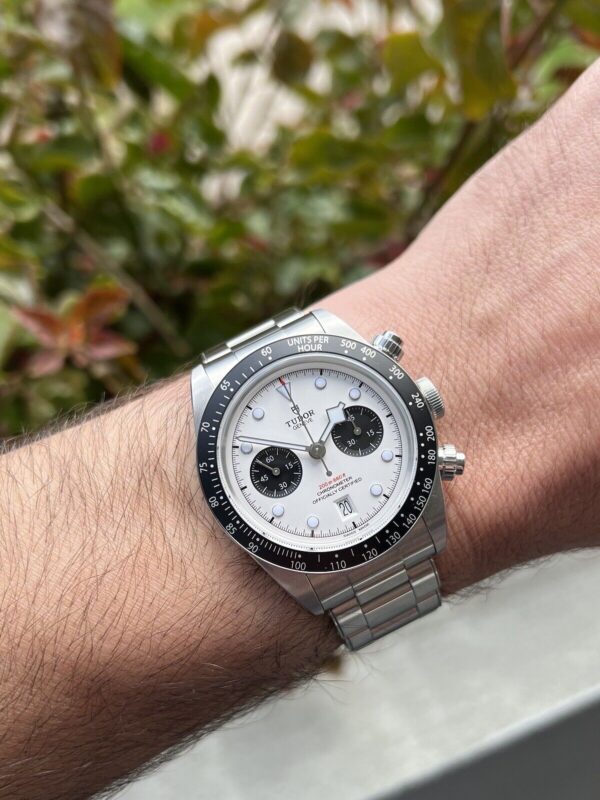 Tudor Black Bay Chrono Panda White Dial 79360N Stainless Steel Men's Watch 41mm ( Replica ) - Image 4