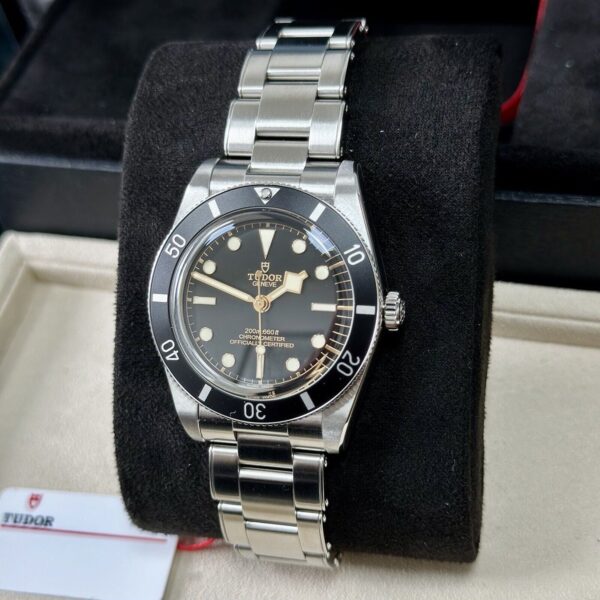 Tudor BlackBay 54 Vintage 37mm 79000N Black Dial Stainless Steel Men's Watch ( Replica ) - Image 3