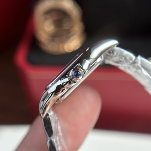 Cartier Panthère de Cartier WSPN0006 22 x 30mm Silver Dial Stainless Steel Ladies Watch ( Replica ) - Image 5