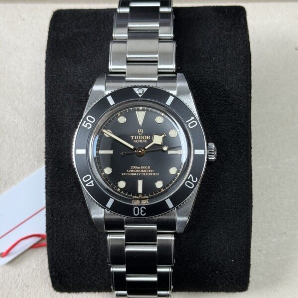 Tudor BlackBay 54 Vintage 37mm 79000N Black Dial Stainless Steel Men's Watch ( Replica )