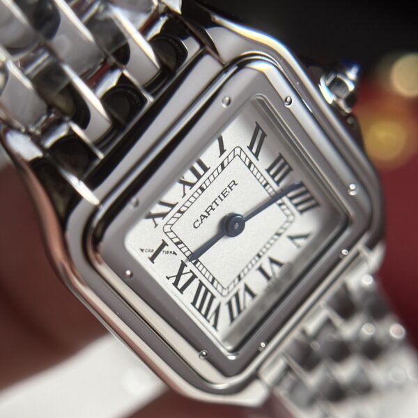 Cartier Panthère de Cartier WSPN0006 22 x 30mm Silver Dial Stainless Steel Ladies Watch ( Replica ) - Image 3