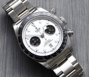 Tudor Black Bay Chrono Panda White Dial 79360N Stainless Steel Men's Watch 41mm ( Replica )