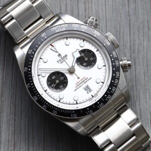 Tudor Black Bay Chrono Panda White Dial 79360N Stainless Steel Men's Watch 41mm ( Replica )