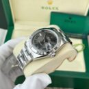 Rolex DateJust 126334 Gray Dial & Green Roman Wimbledon 41mm Stainless Steel Men's Watch, Gift For Him ( Replica )