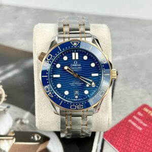 Omega Seamaster Diver Blue Dial 42mm 21020422003002 Men's Watch Stainless Steel ( Replica )
