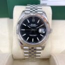 Rolex Steel Datejust 41mm Jubilee Bracelet 126334 Black Dial ( Replica )
