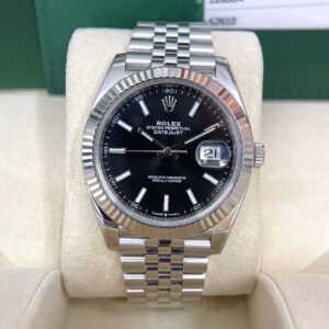 Rolex Steel Datejust 41mm Jubilee Bracelet 126334 Black Dial ( Replica )