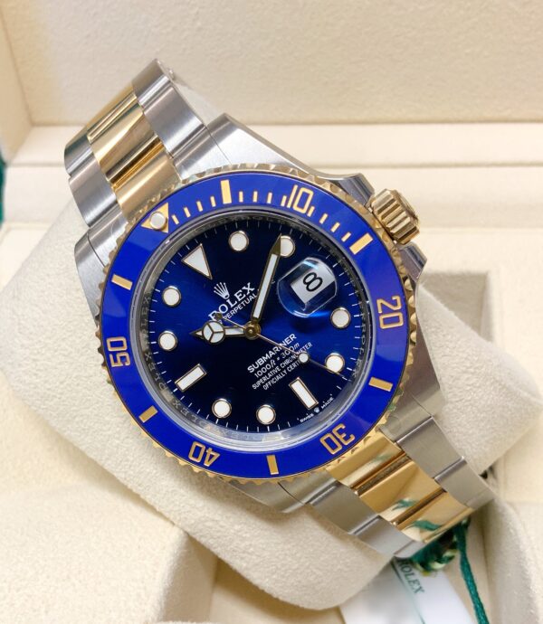 Rolex Submariner 126613LB Two-Tone Yellow Gold Plated & Stainless Steel Blue Dial Men's Watch ( Replica ) - Image 2