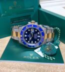 Rolex Submariner 126613LB Two-Tone Yellow Gold Plated & Stainless Steel Blue Dial Men's Watch ( Replica )