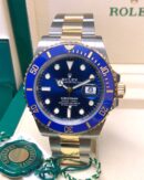 Rolex Submariner 126613LB Two-Tone Yellow Gold Plated & Stainless Steel Blue Dial Men's Watch ( Replica )