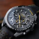 Omega Speedmaster Moonwatch Dark Side of the Moon Apollo 8 REF. 31192443001001 Rubber Strap Black Dial 44.25mm ( Replica )