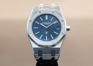 Audemars Piguet Royal Oak Jumbo Extra-thin 50th Anniversary Ref# 16202ST.OO.1240ST.01 39mm Stainless Steel Men's Watch ( Replica )