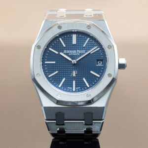 Audemars Piguet Royal Oak Jumbo Extra-thin 50th Anniversary Ref# 16202ST.OO.1240ST.01 39mm Stainless Steel Men's Watch ( Replica )